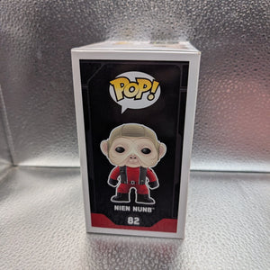 FUNKO Pop Vinyl Nien Nunb Star Wars #82 FRENLY BRICKS - Open 7 Days