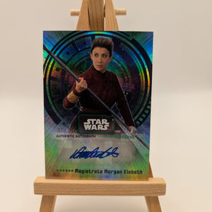 Topps Star Wars Signature Edition Diana Lee Inosanto Auto Autograph Magistrate Green FRENLY BRICKS - Open 7 Days