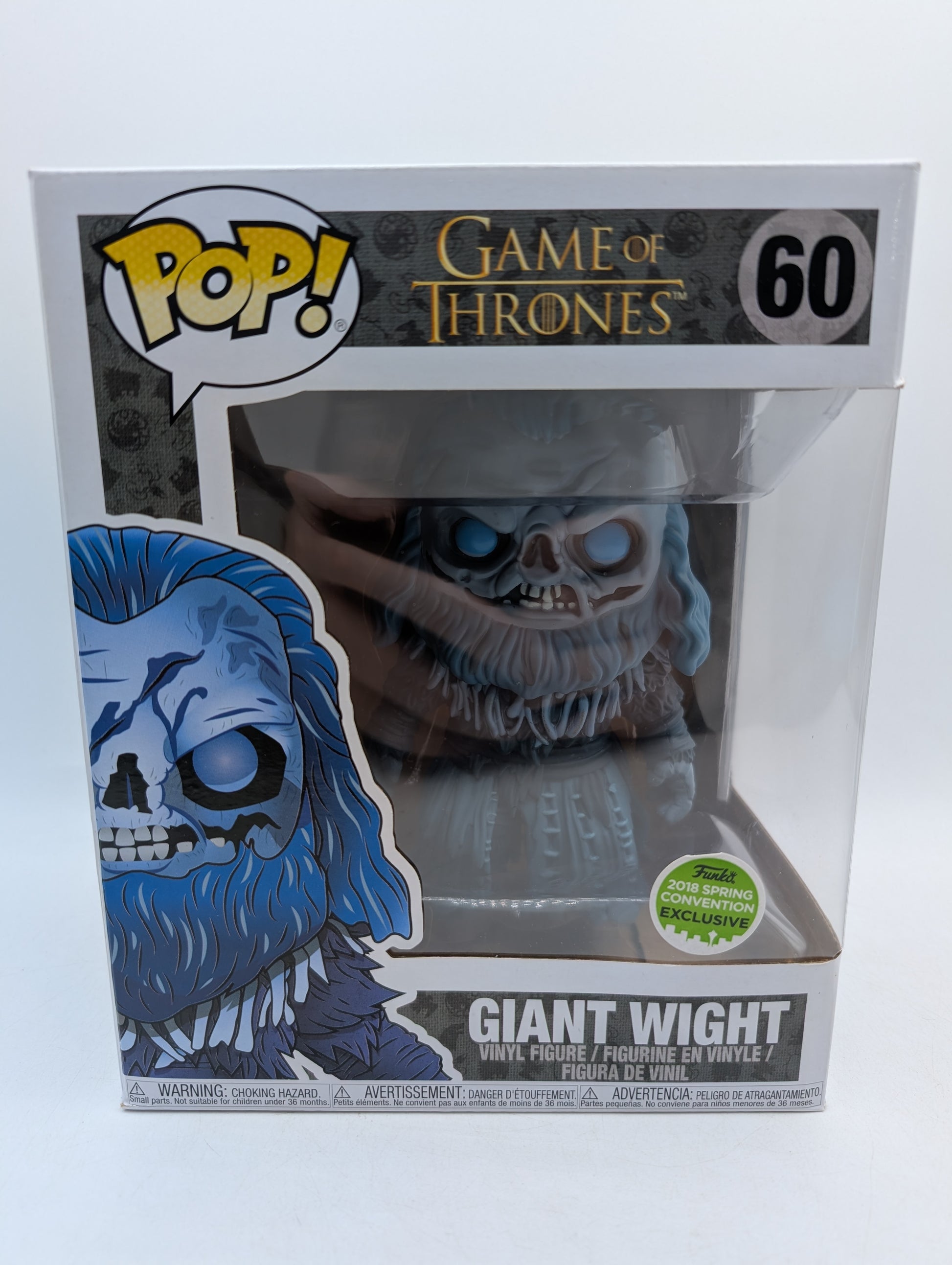 Funko POP! Game of Thrones Giant Wight #60 2018 Spring Con Exclusive image 1