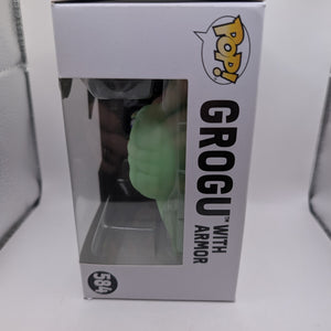 Funko Pop! Grogu With Armor #584 Star Wars FRENLY BRICKS - Open 7 Days