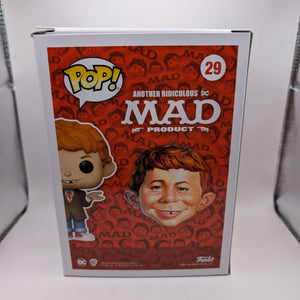 FUNKO POP! VINYL - Alfred E. Neuman  - # 29 - Mad -DC FRENLY BRICKS - Open 7 Days