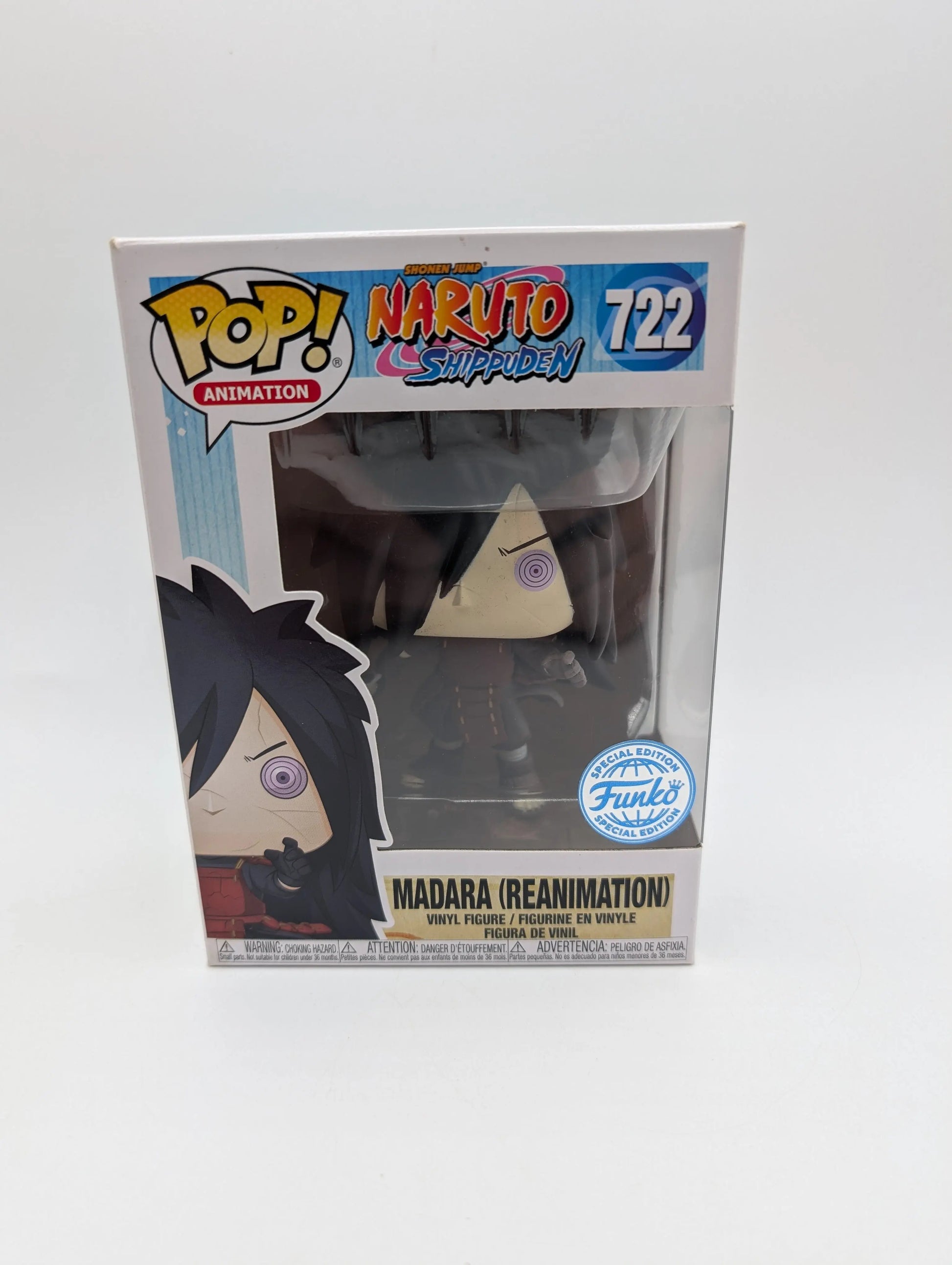 Madara (Reanimation) 722 Naruto Shippuden Funko Pop Figure FRENLY BRICKS - Open 7 Days