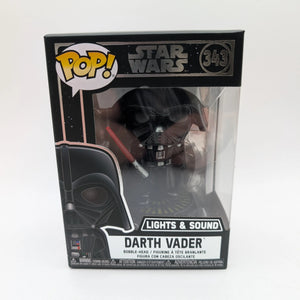 Funko Pop! Star Wars: #343 DARTH VADER (Lights/Sound) *VAULTED* FRENLY BRICKS - Open 7 Days