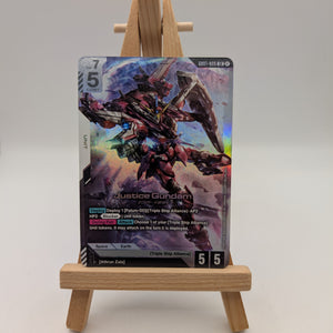 Gundam TCG - Justice Gundam GD01-066 LR Newtype Rising FRENLY BRICKS - Open 7 Days