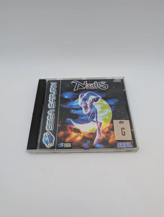 Nights into Dreams Sega Saturn PAL Video Game Very Good Condition Vintage used FRENLY BRICKS - Open 7 Days