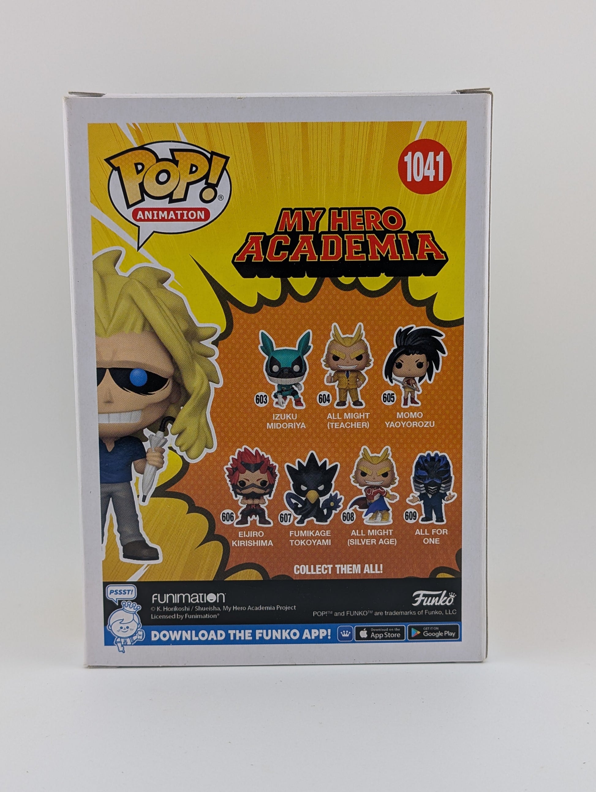 Funko POP! Animation My Hero Academia #1041 All Might Vinyl Collectable Rare FRENLY BRICKS - Open 7 Days
