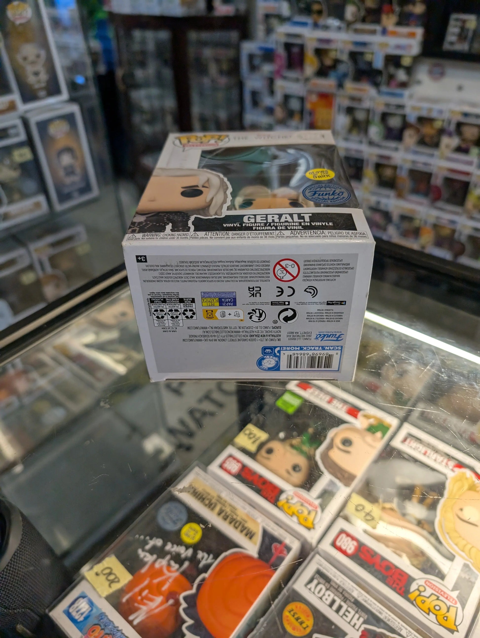 FUNKO Pop Vinyl Geralt #1322 FRENLY BRICKS - Open 7 Days