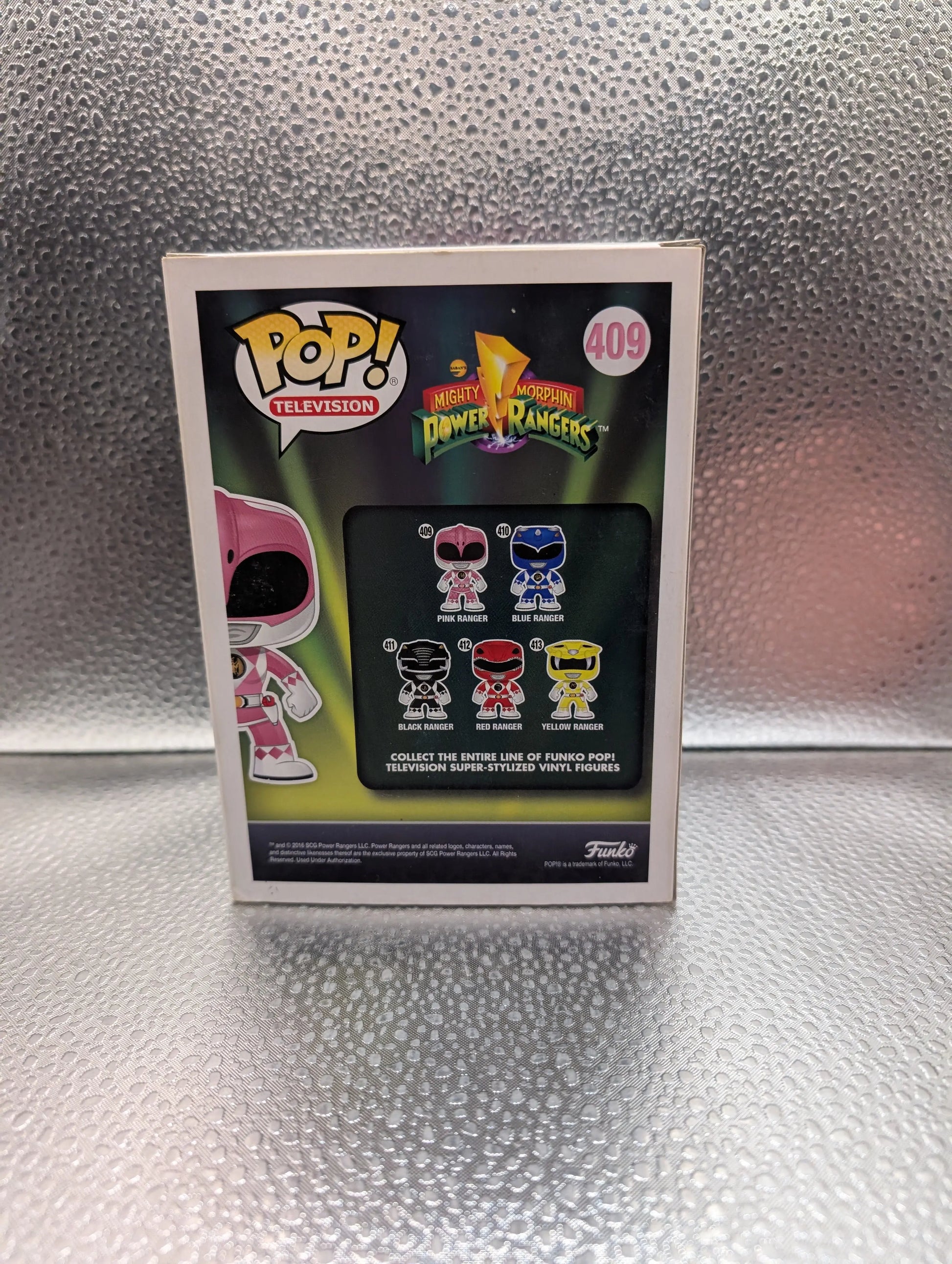 FUNKO Pop Vinyl Pink Ranger Power Rangers #409 FRENLY BRICKS - Open 7 Days