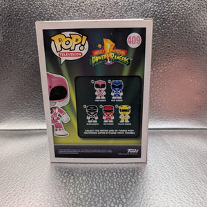 FUNKO Pop Vinyl Pink Ranger Power Rangers #409 FRENLY BRICKS - Open 7 Days