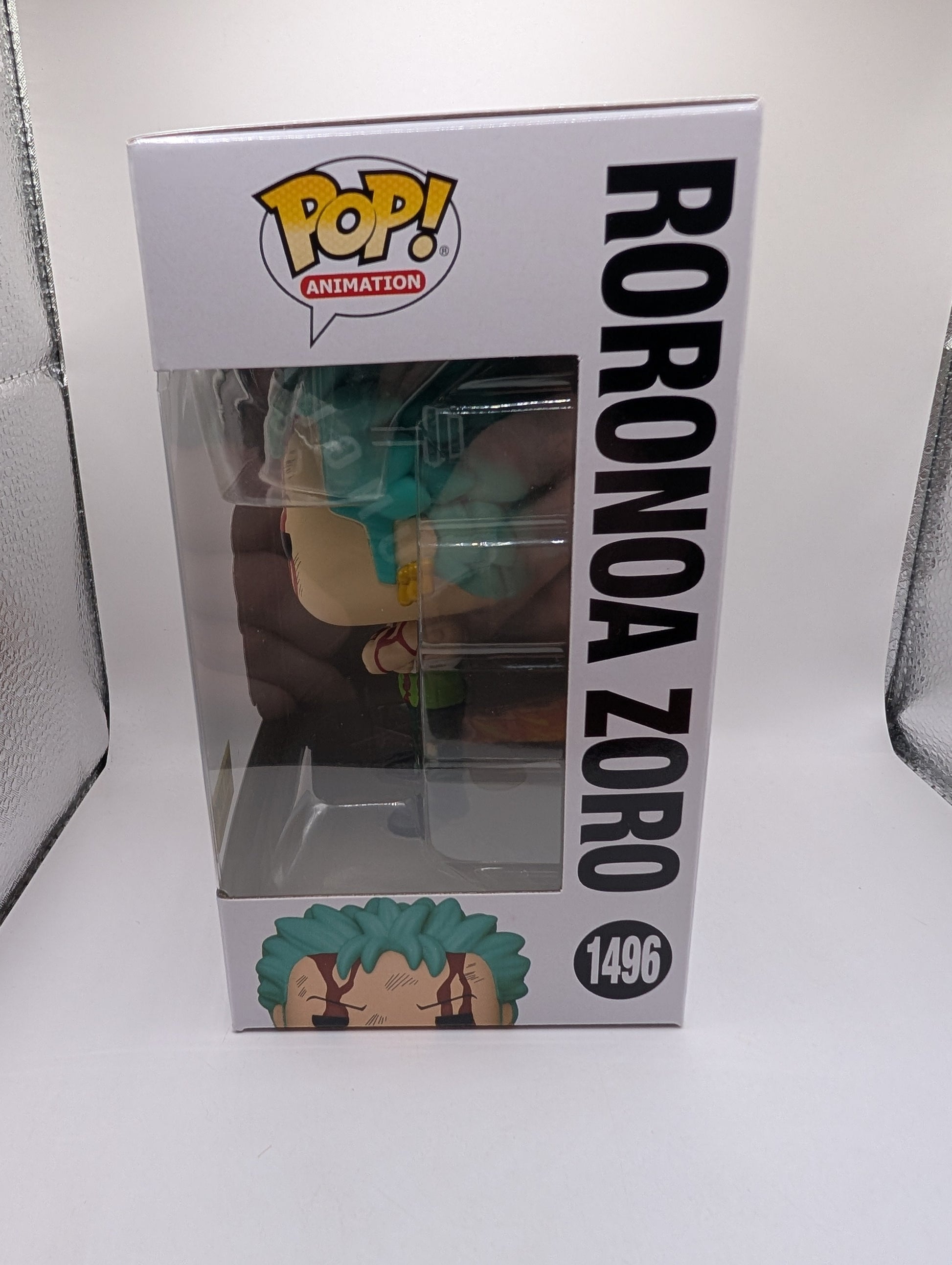 RORONOA ZORO (Nothing Happened) #1496 Funko POP! One Piece Hot Topic Exclusive FRENLY BRICKS - Open 7 Days