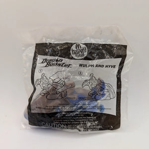 2006 Dragon Booster McDonalds Happy Meal Toy - Wulph & Hyve #2 FRENLY BRICKS - Open 7 Days