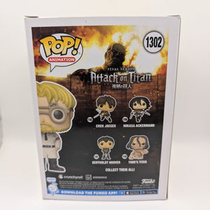 Animation Funko Pop - Zeke Jaeger - Attack on Titan - No. 1302 FRENLY BRICKS - Open 7 Days