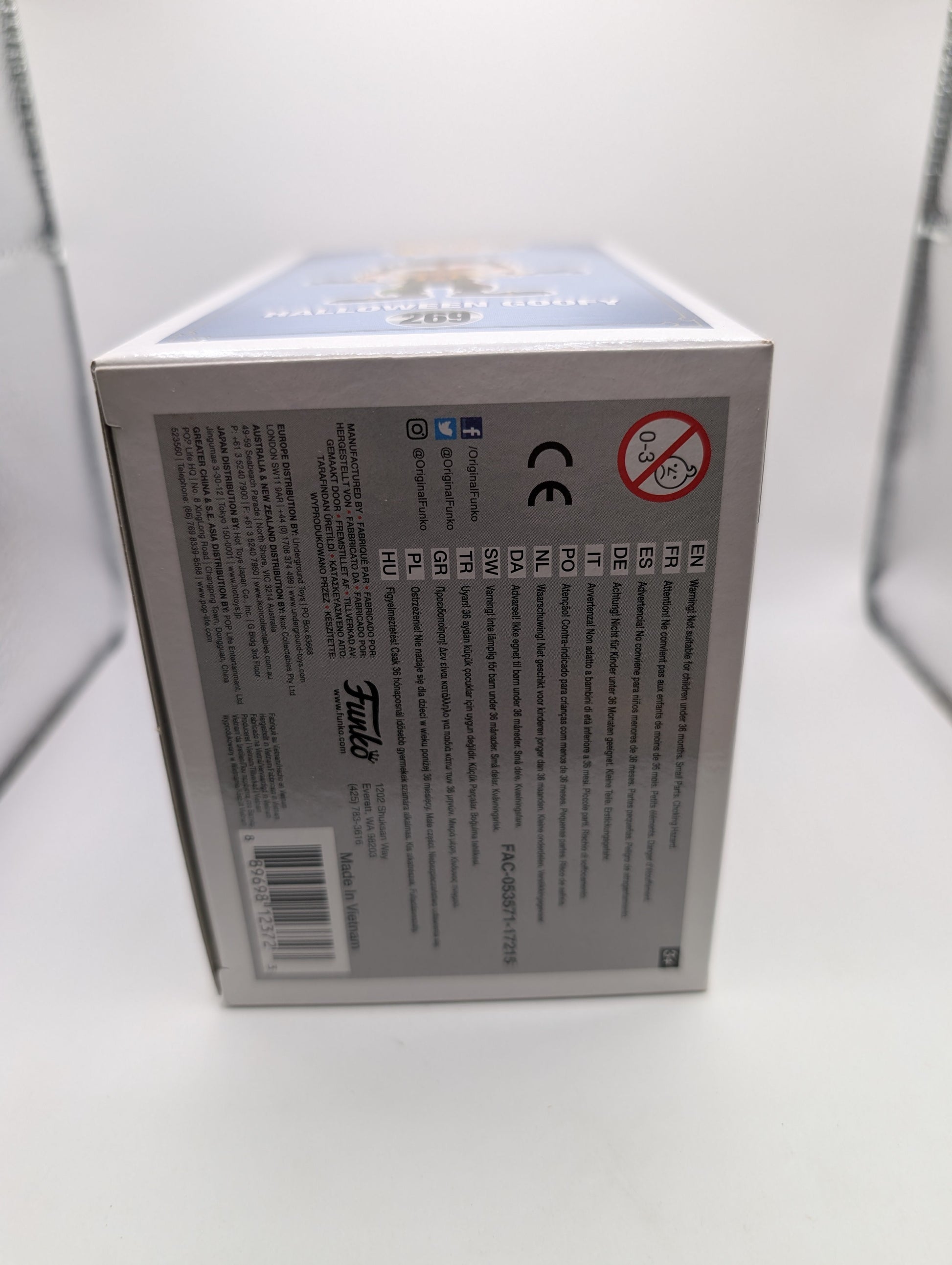 Halloween Goofy #269 Kingdom Hearts 2017 NYCC Exclusive - Disney Funko Pop! FRENLY BRICKS - Open 7 Days