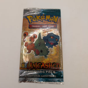 Pokemon HS Unleashed 3 Card Booster Sampling Pack SEALED FRENLY BRICKS - Open 7 Days