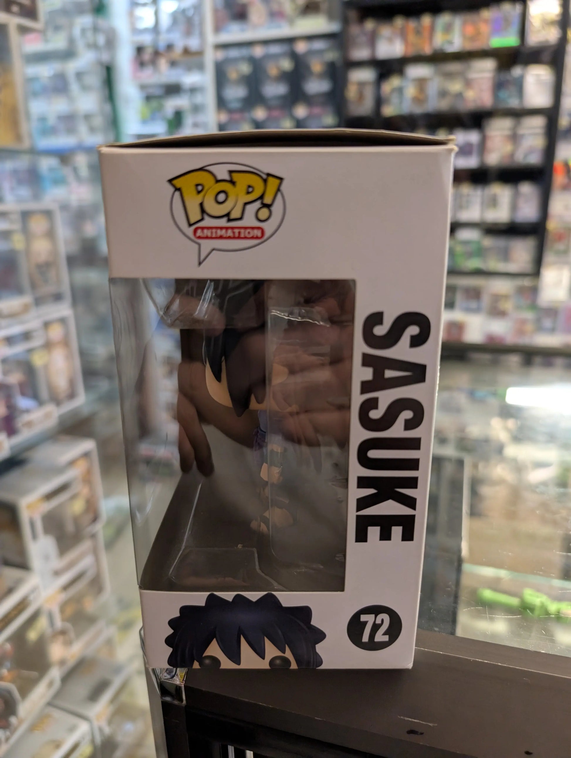 Funko Pop! Anime: Naruto Shippuden - Sasuke Uchiha #72 Vinyl Figure FRENLY BRICKS - Open 7 Days