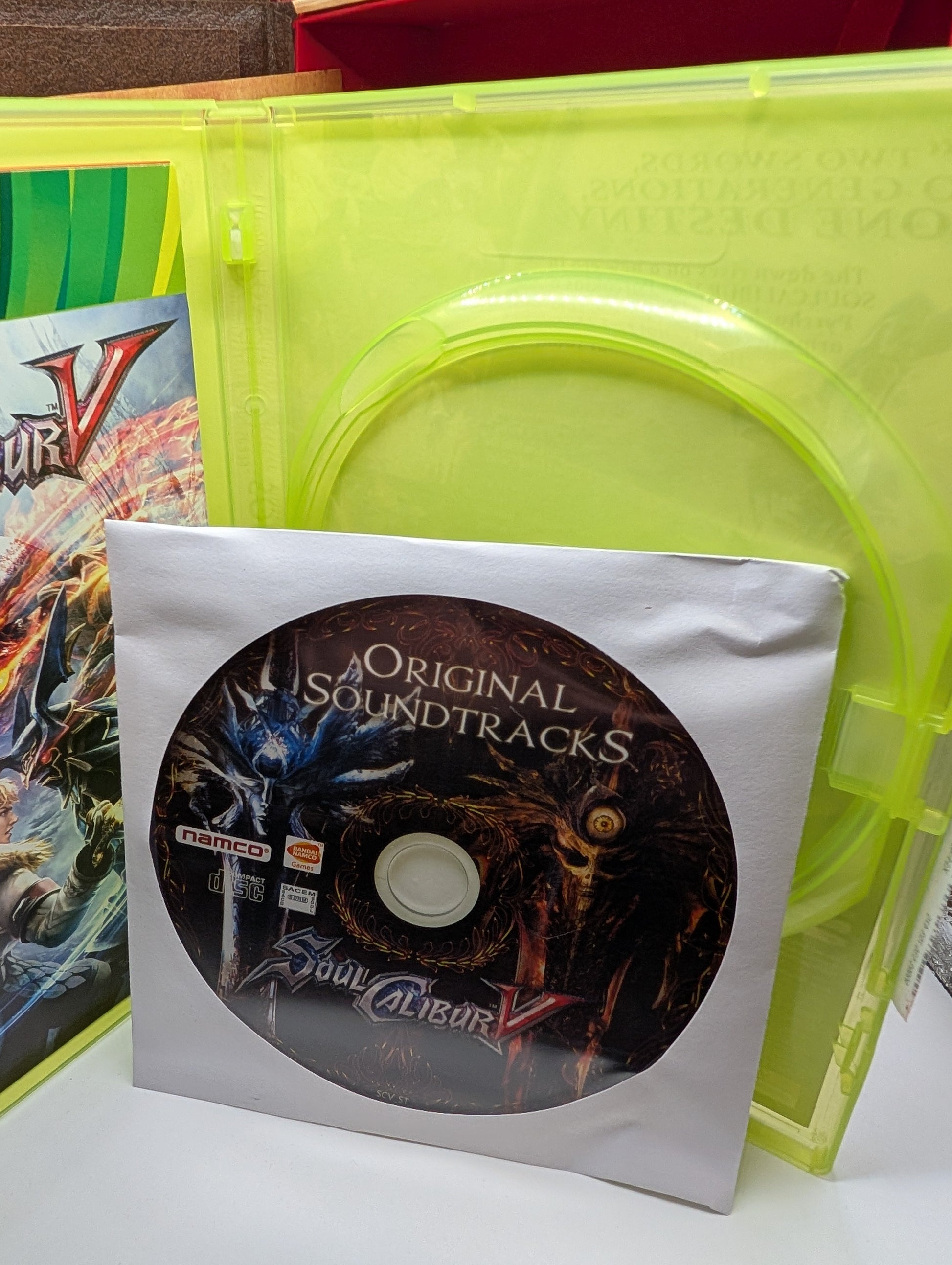 Soul Calibur V Collector's Edition XBOX 360 PAL no game FRENLY BRICKS - Open 7 Days