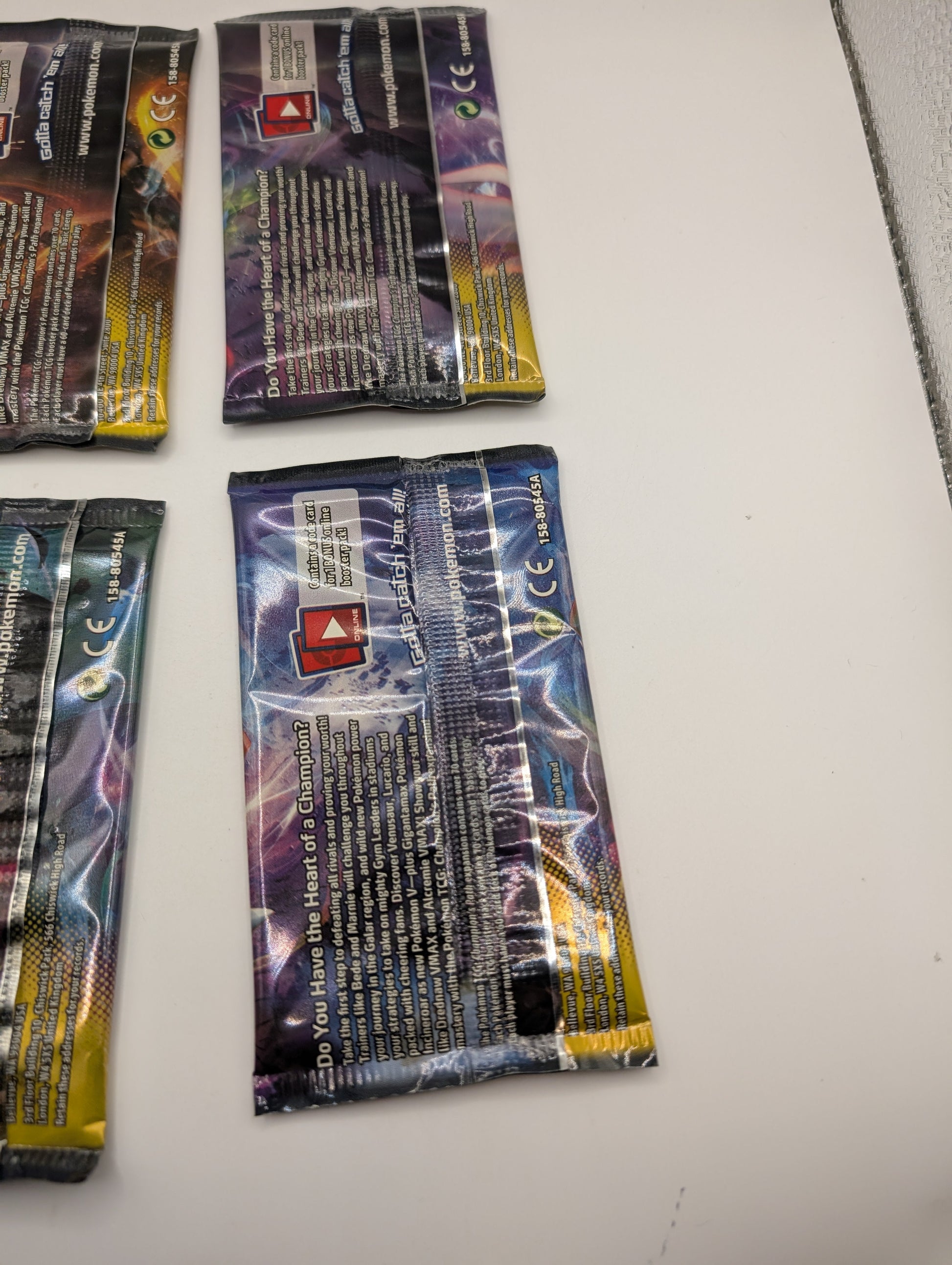 Pokémon TCG - Champions Path Booster Pack x4 - Art Set Sealed FRENLY BRICKS - Open 7 Days