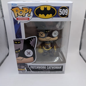 DC Comics Batman Patchwork Catwoman Funko POP! Vinyl 509 FRENLY BRICKS - Open 7 Days
