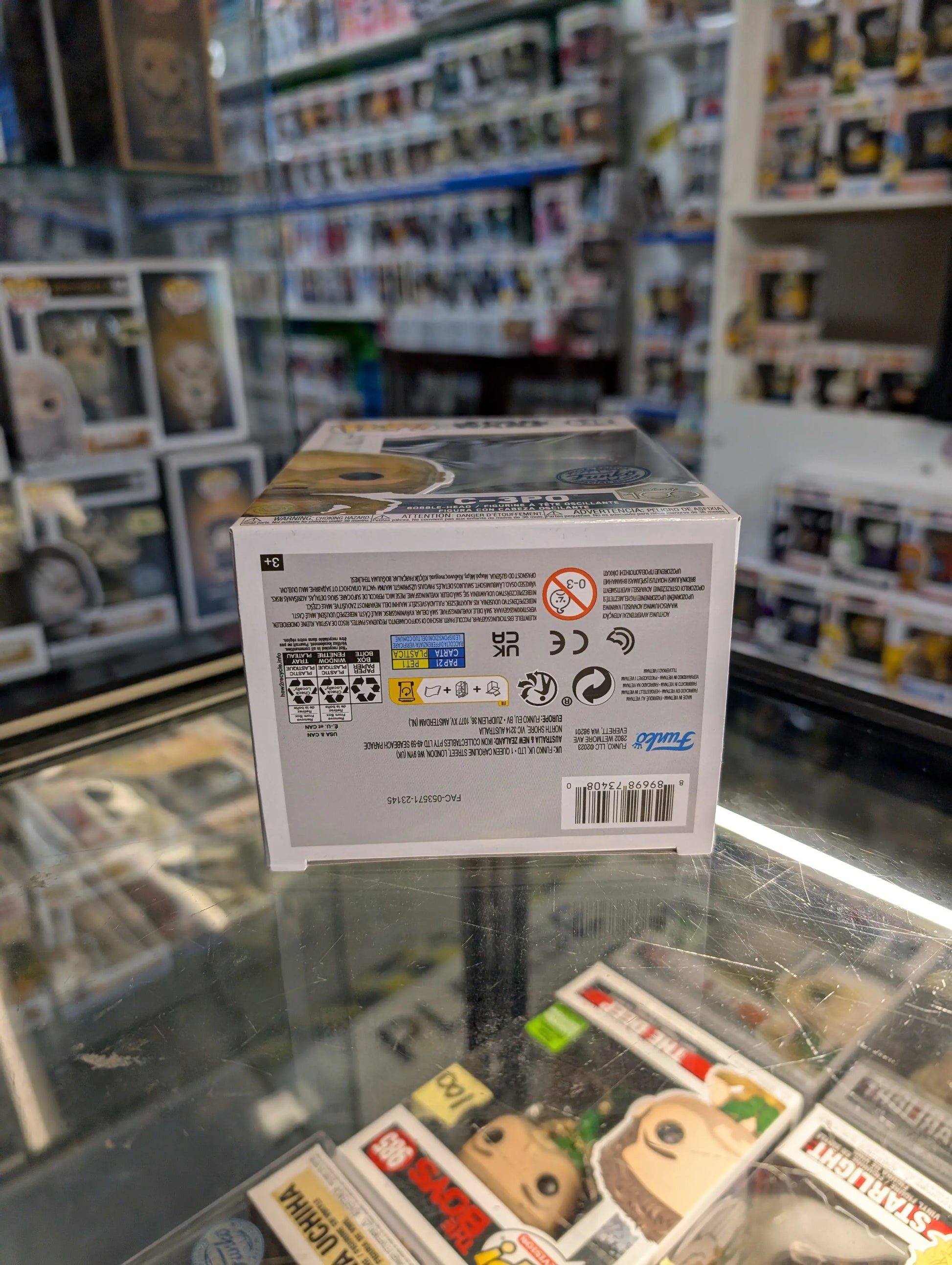 FUNKO Pop Vinyl C-3P0 FRENLY BRICKS - Open 7 Days