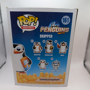 Skipper Pop 161 - Penguins of Madagascar Funko Pop! -2015 Vaulted FRENLY BRICKS - Open 7 Days