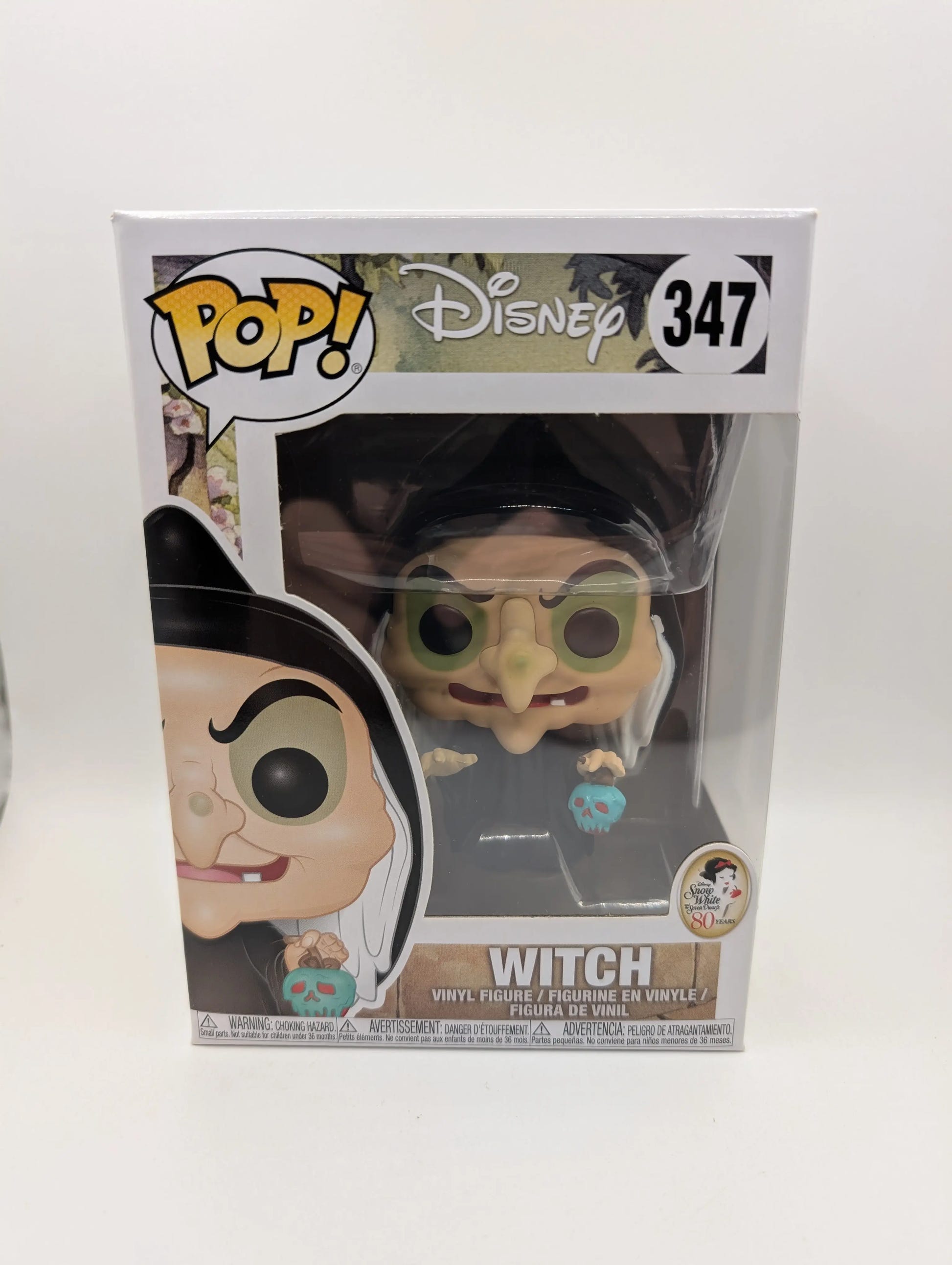 Funko POP! Disney: Witch #347 Snow White and the Seven Dwarfs 80 Years FRENLY BRICKS - Open 7 Days image 1
