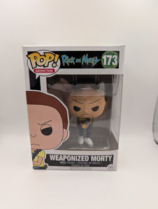 FUNKO POP VINYL - ANIMATION - RICK AND MORTY - WEAPONIZED MORTY - #173