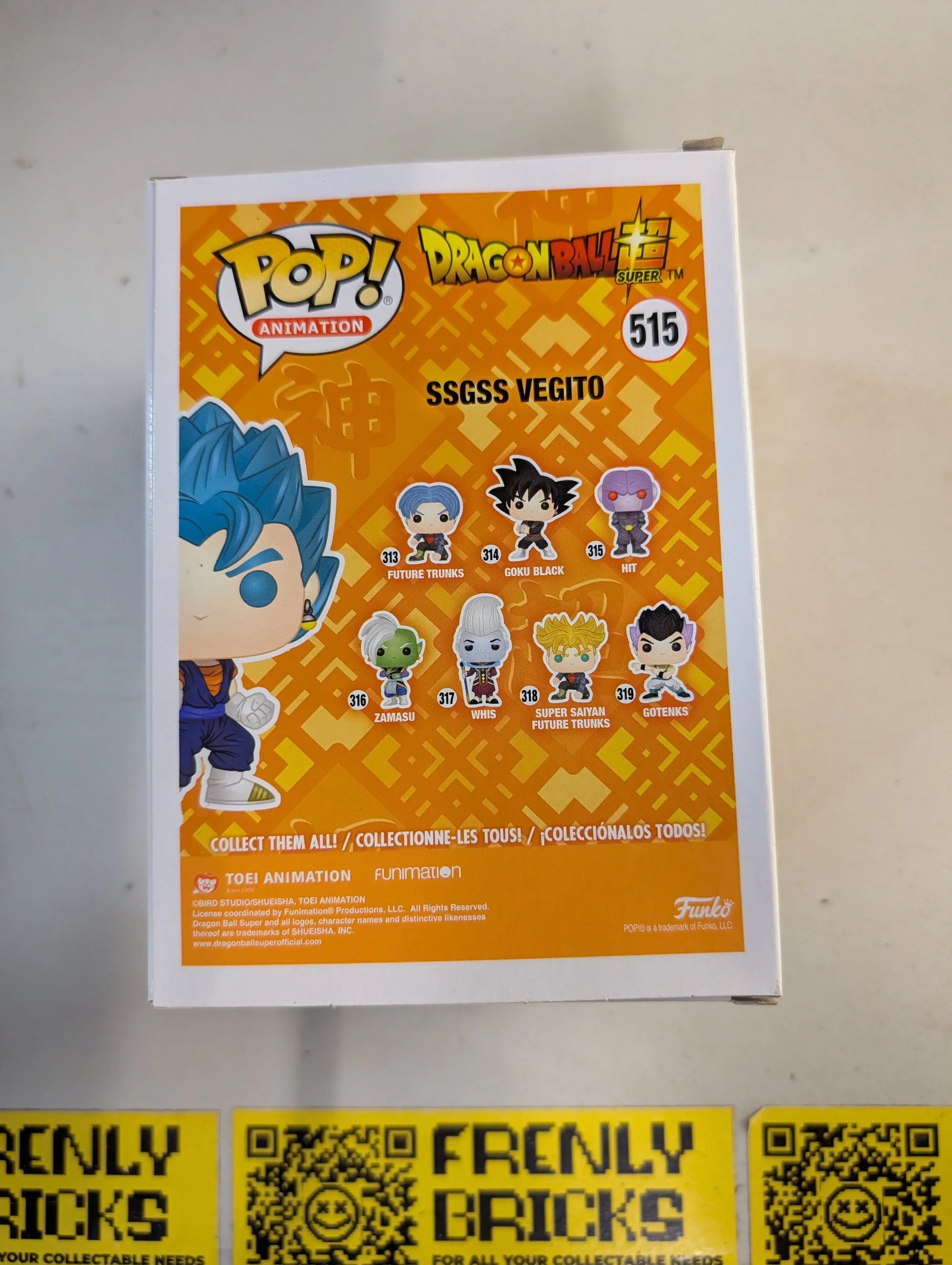 FUNKO POP ANIMATION VINYL FIGURE DRAGONBALL Z SSGSS 515 BRAND NEW FRENLY BRICKS - Open 7 Days