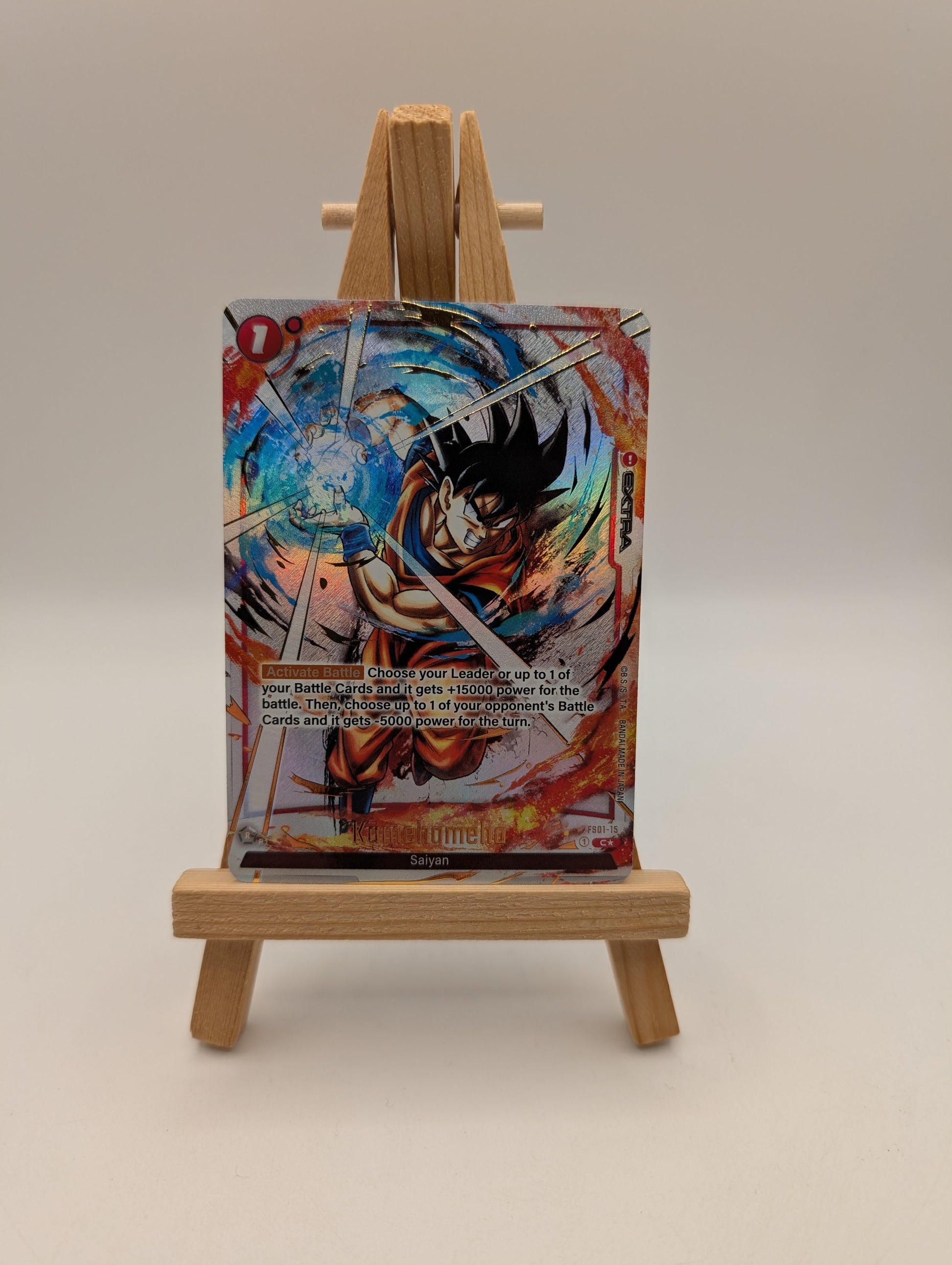 Kamehameha (Alt Art) FS01-15 C Blazing Aura - Dragon Ball Fusion World NM FRENLY BRICKS - Open 7 Days