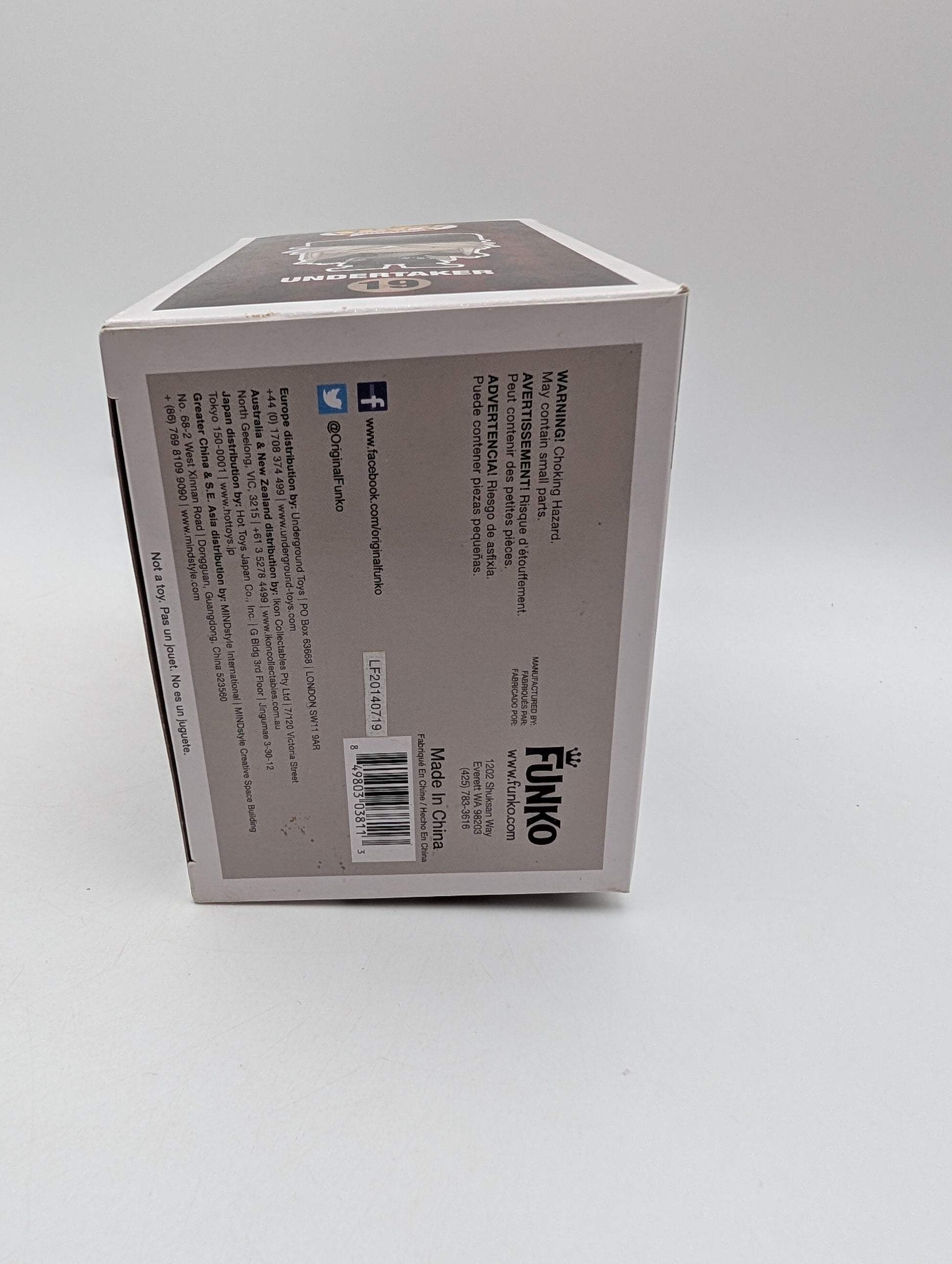 Undertaker Pop 19 - Black Butler Funko Pop! Vinyl 2014 Vaulted FRENLY BRICKS - Open 7 Days