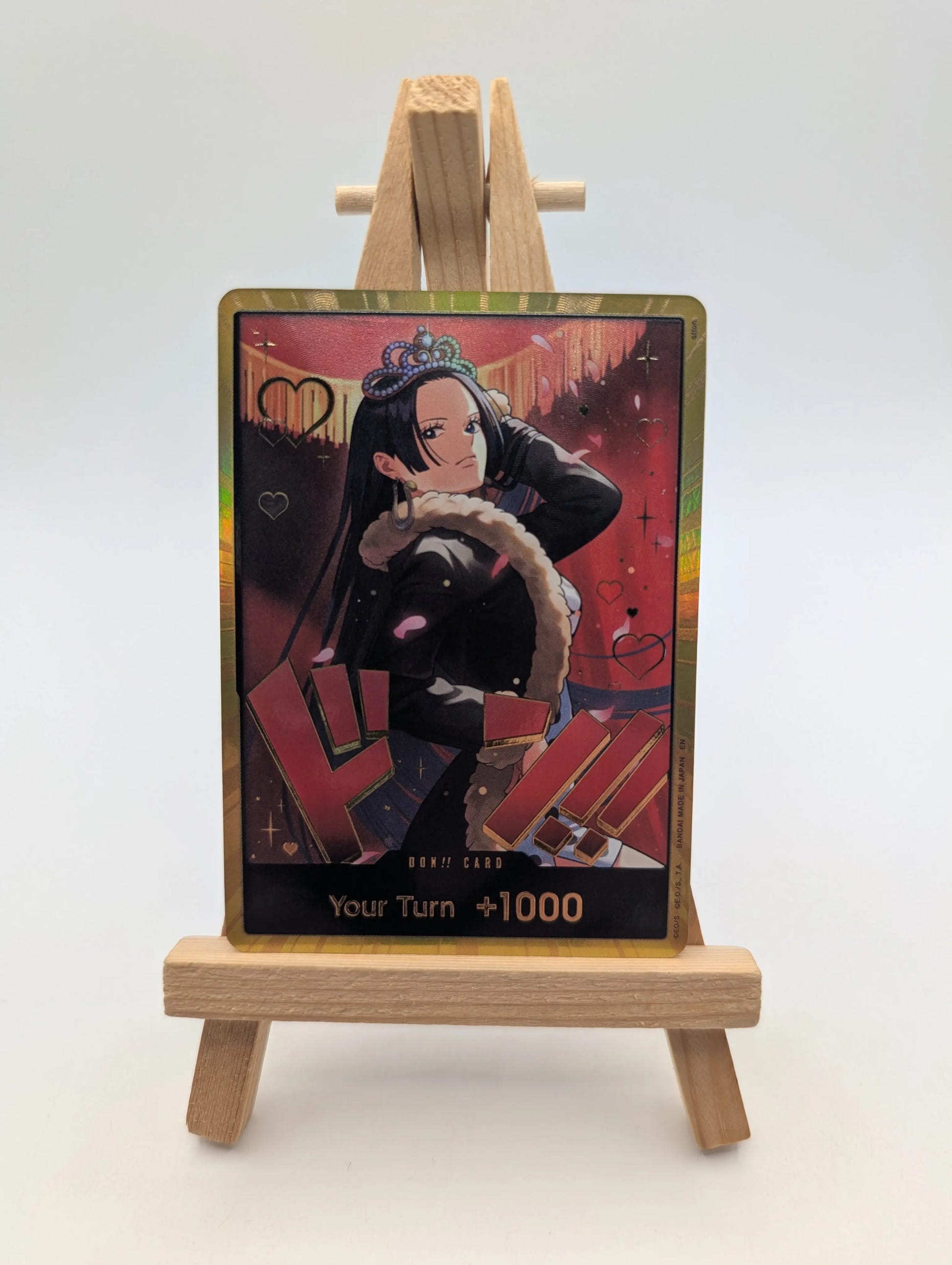 EB03 - Boa Hancock Gold Don Card - English FRENLY BRICKS - Open 7 Days image 2