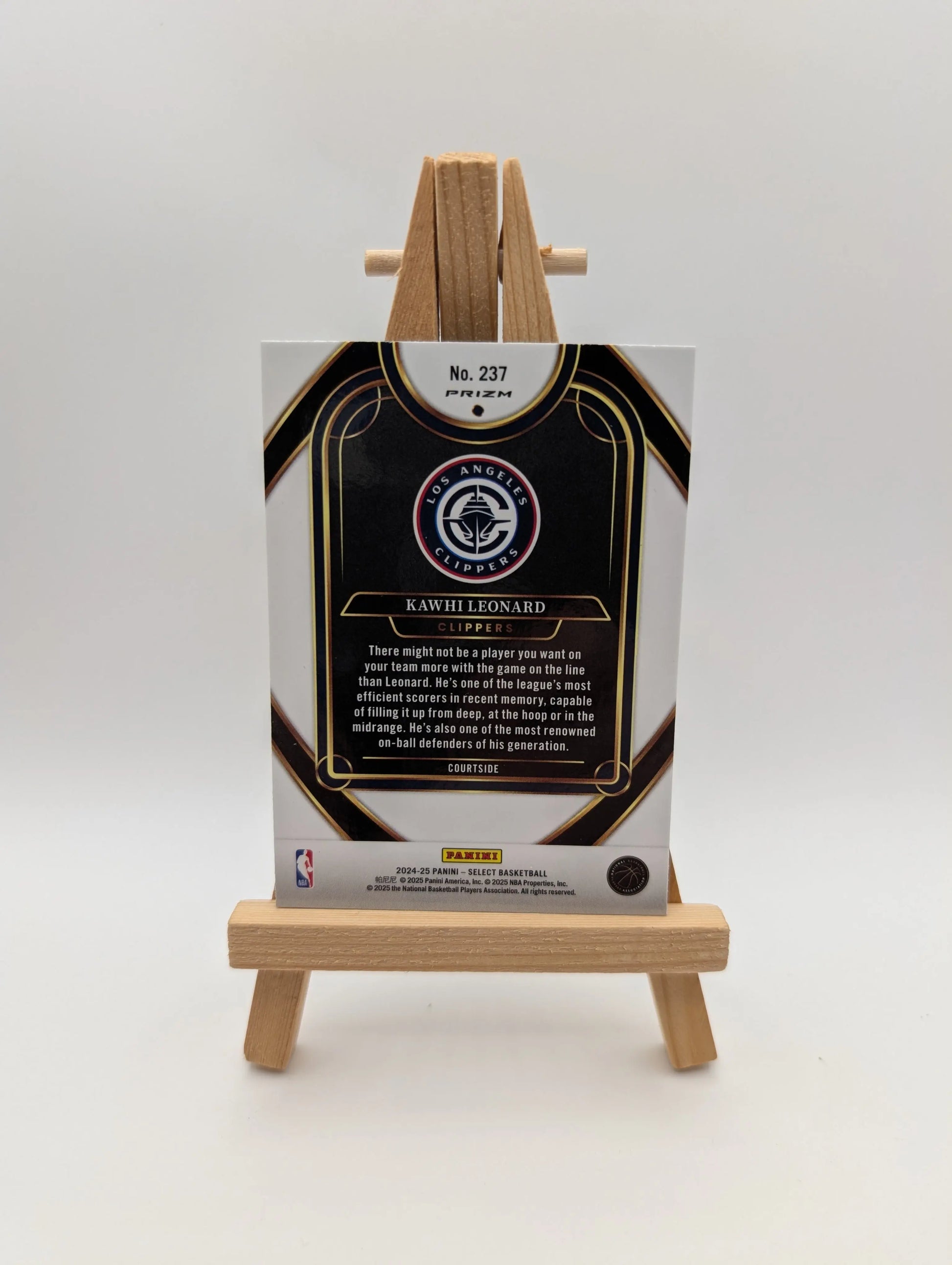 2024-25 Panini Select Courtside Cosmic Prizm SSP Kawhi Leonard #227 Clippers FRENLY BRICKS - Open 7 Days
