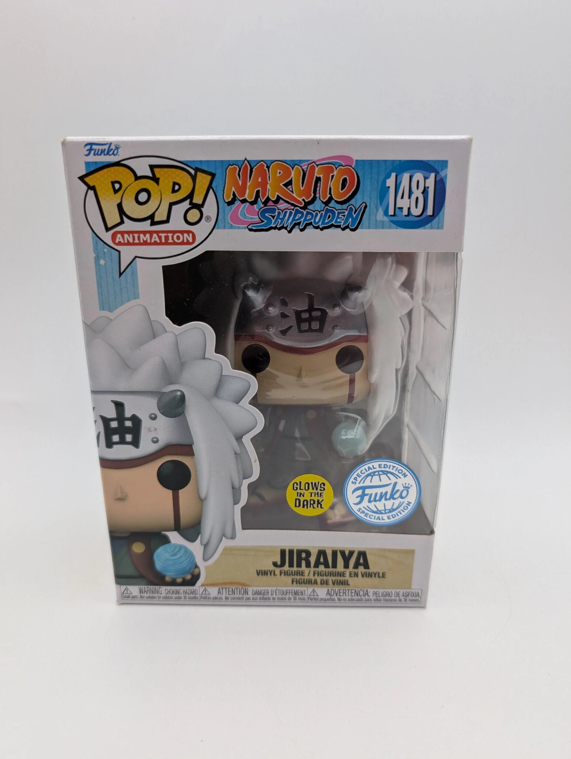 Jiraiya GITD 1481 Naruto Shippuden Funko Pop Figure FRENLY BRICKS - Open 7 Days