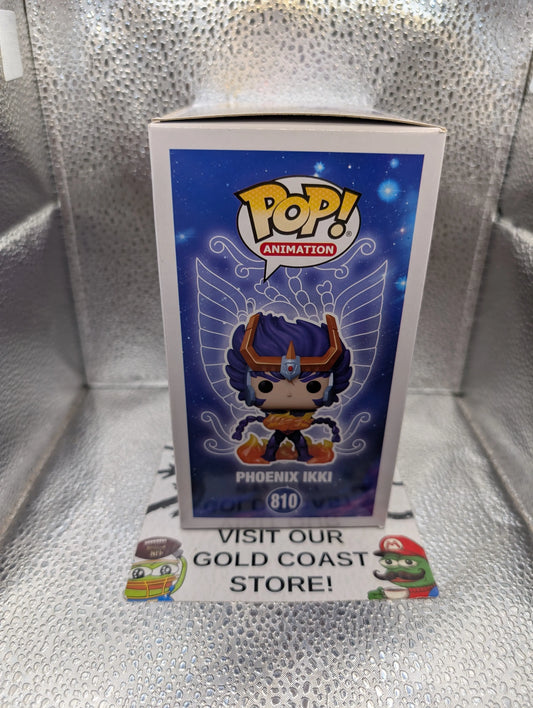 Funko Pop! Animation Vinyl #810 - Saint Seiya Knights Of The Zodiac Phoenix Ikki glow FRENLY BRICKS - Open 7 Days