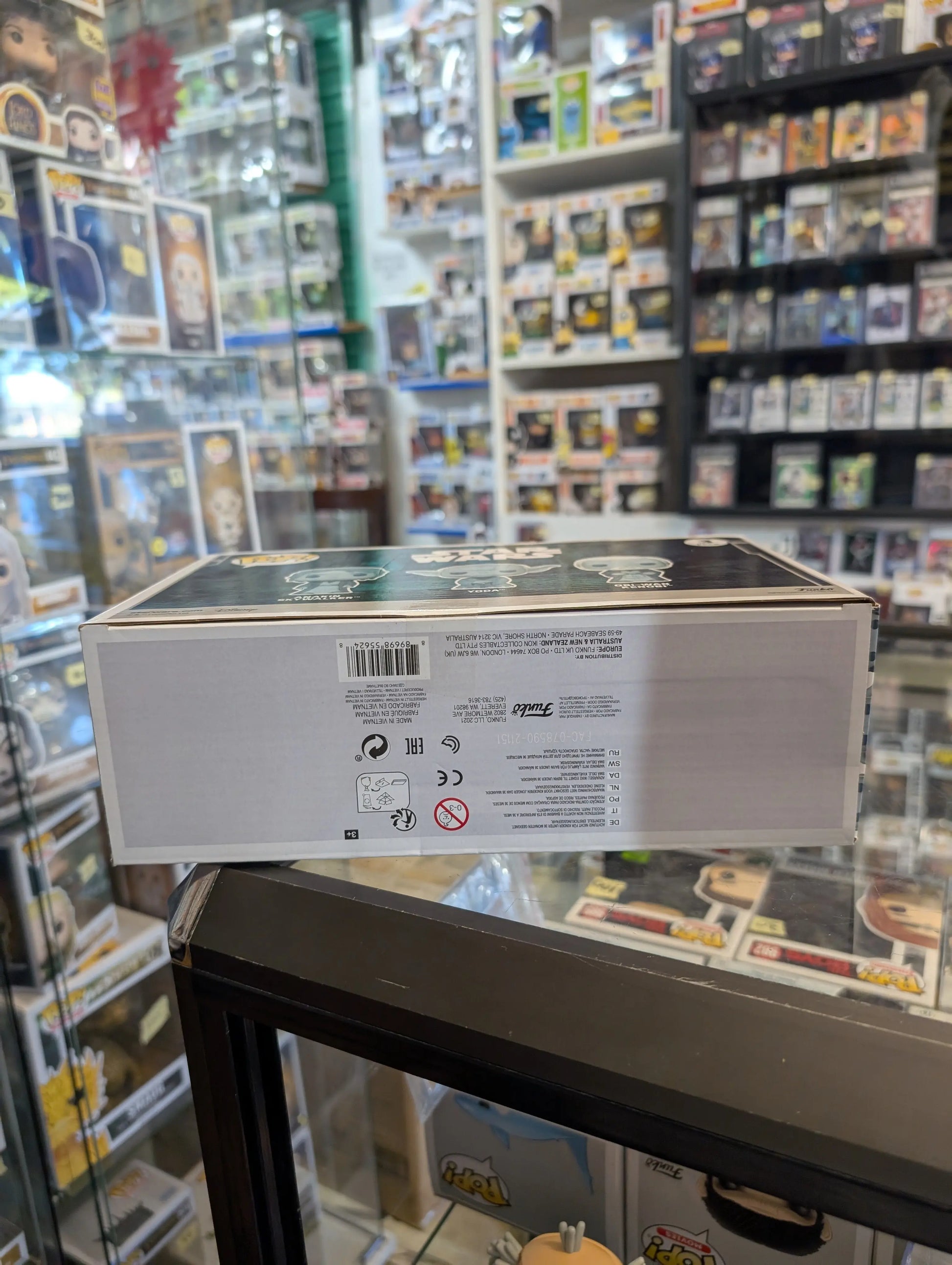 Funko Pop! Vinyl Star Wars Anakin Skywalker /Yoda/Obi-Wan Kenobi(Endor) GITD 3pk FRENLY BRICKS - Open 7 Days