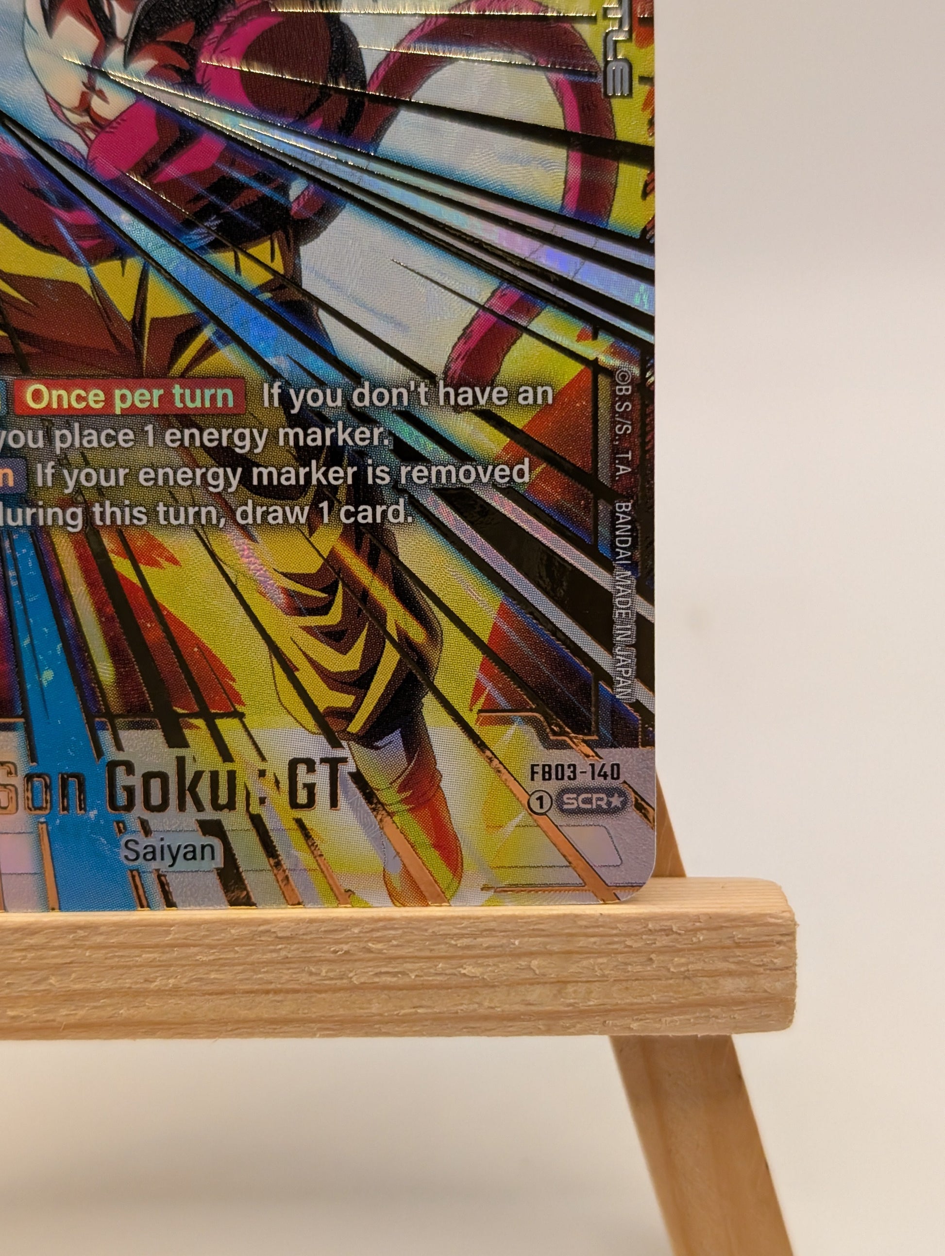 Son Goku : GT (Alt Art) FB03-140 SCR Raging Roar - Dragon Ball Fusion World FRENLY BRICKS - Open 7 Days