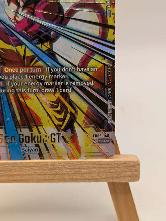 Son Goku : GT (Alt Art) FB03-140 SCR Raging Roar - Dragon Ball Fusion World FRENLY BRICKS - Open 7 Days