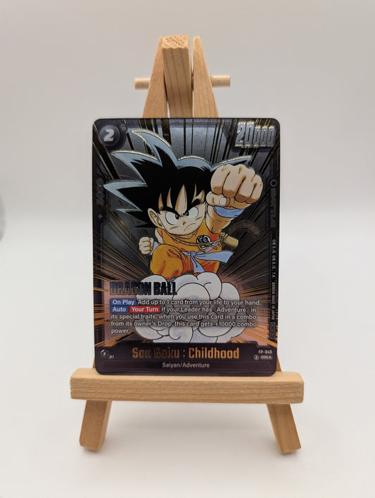 DBS TCG - Son Goku : Childhood (FP-049) [Fusion World] - Promo Winner ENG NM FRENLY BRICKS - Open 7 Days