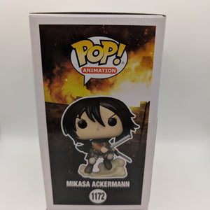 Funko POP! Attack on Titan -  Mikasa Ackermann #1172 FRENLY BRICKS - Open 7 Days