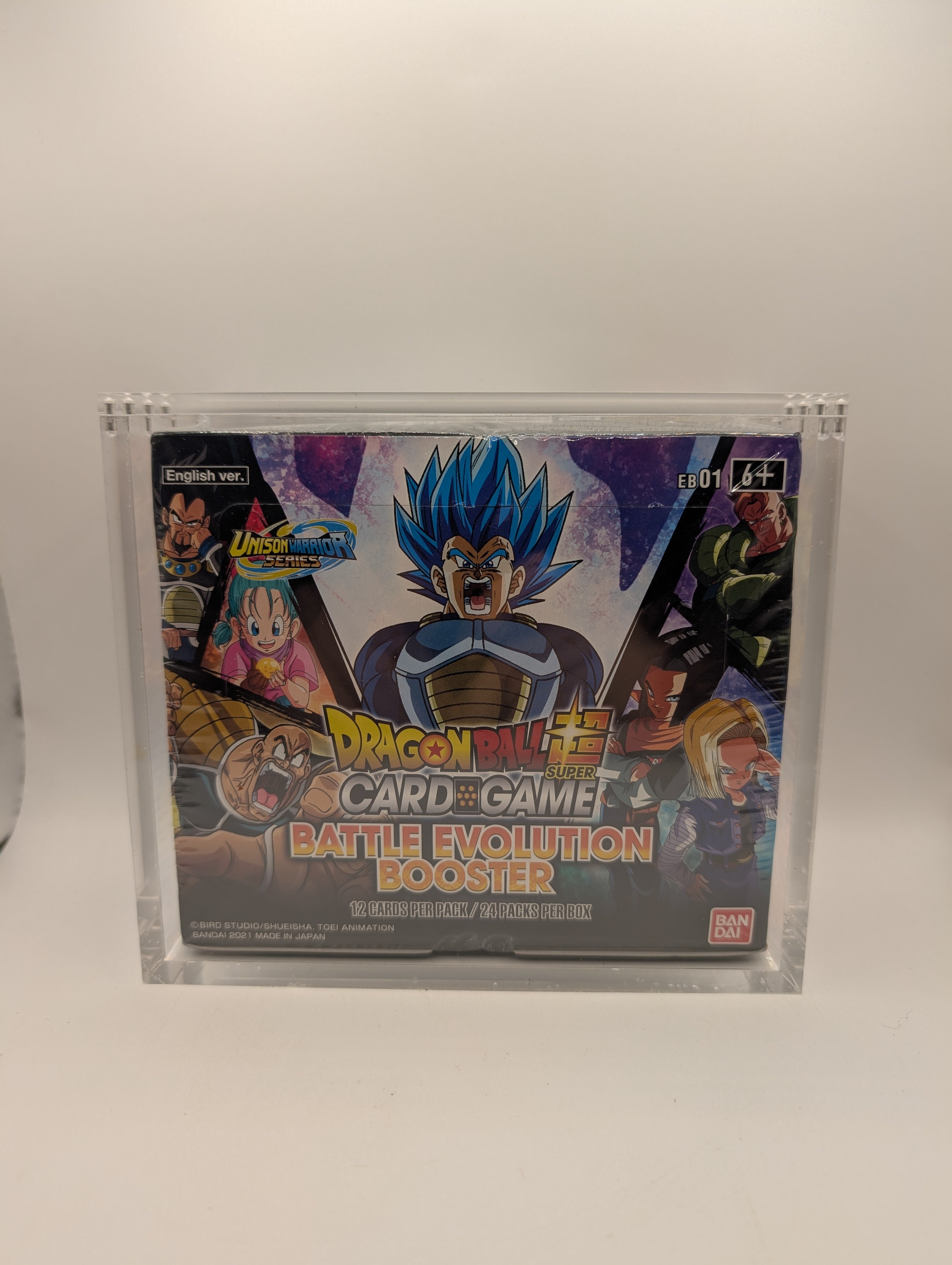 dbz battle evolution booster box Unison Warrior Battle Evolution EB01 Booster Box Dragon Ball Super – FRENLY  BRICKS