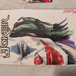 M NM Joker Year Of The Villain #1 DC Comics 2019 Brian Lacy signed 1/1 unique art FRENLY BRICKS - Open 7 Days