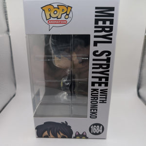 Meryl Stryfe w/ Kuroneko NYCC 2024 Exclusive Funko Pop! Vinyl Trigun #1684 FRENLY BRICKS - Open 7 Days