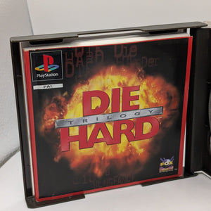 PS1 - Die Hard Trilogy Sony Playstation  One Game with Manual - PAL Tested FRENLY BRICKS - Open 7 Days