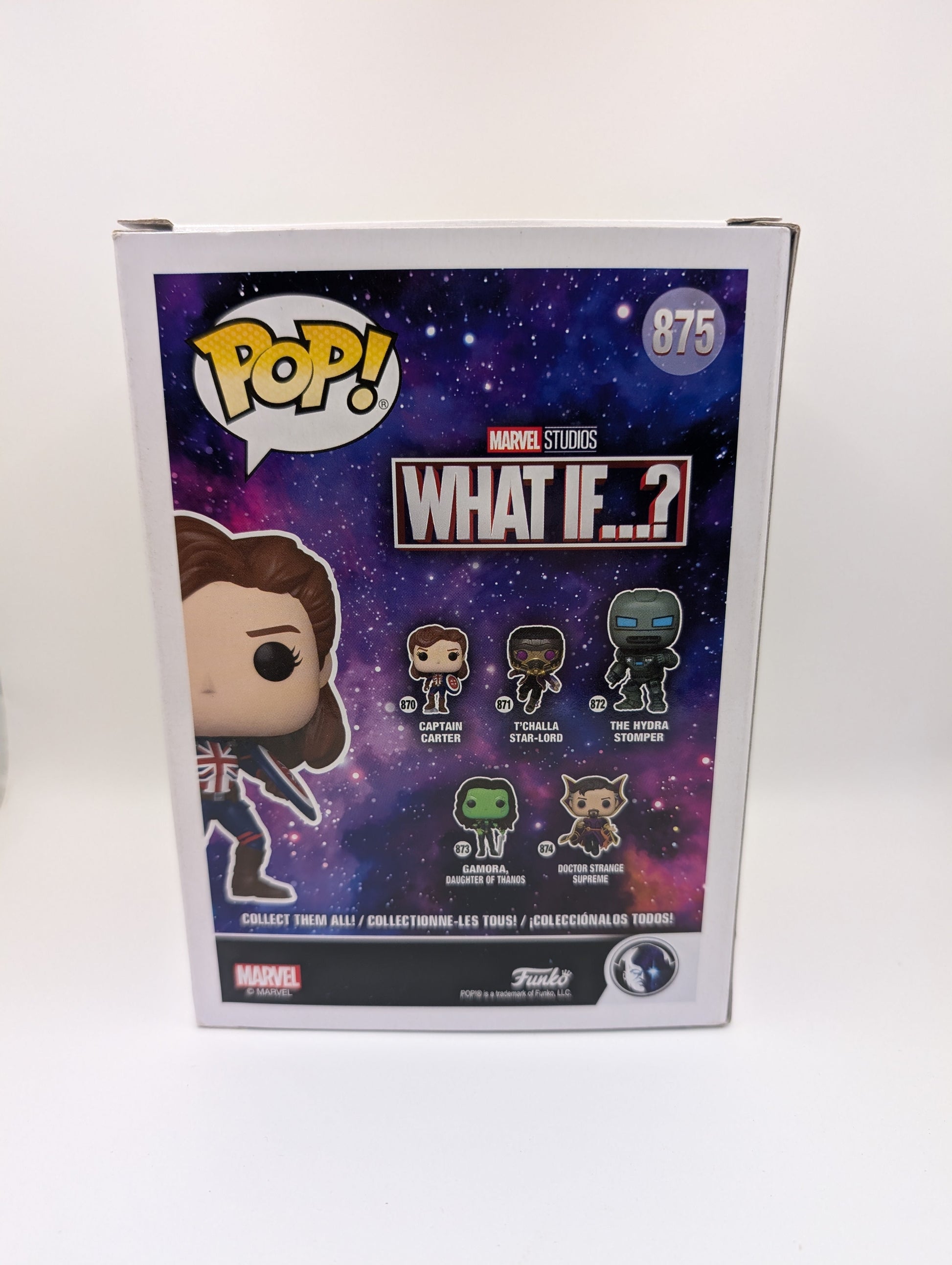 Marvel Funko Pop - Captain Carter (Fighting Pose) - What If? - No. 875 FRENLY BRICKS - Open 7 Days