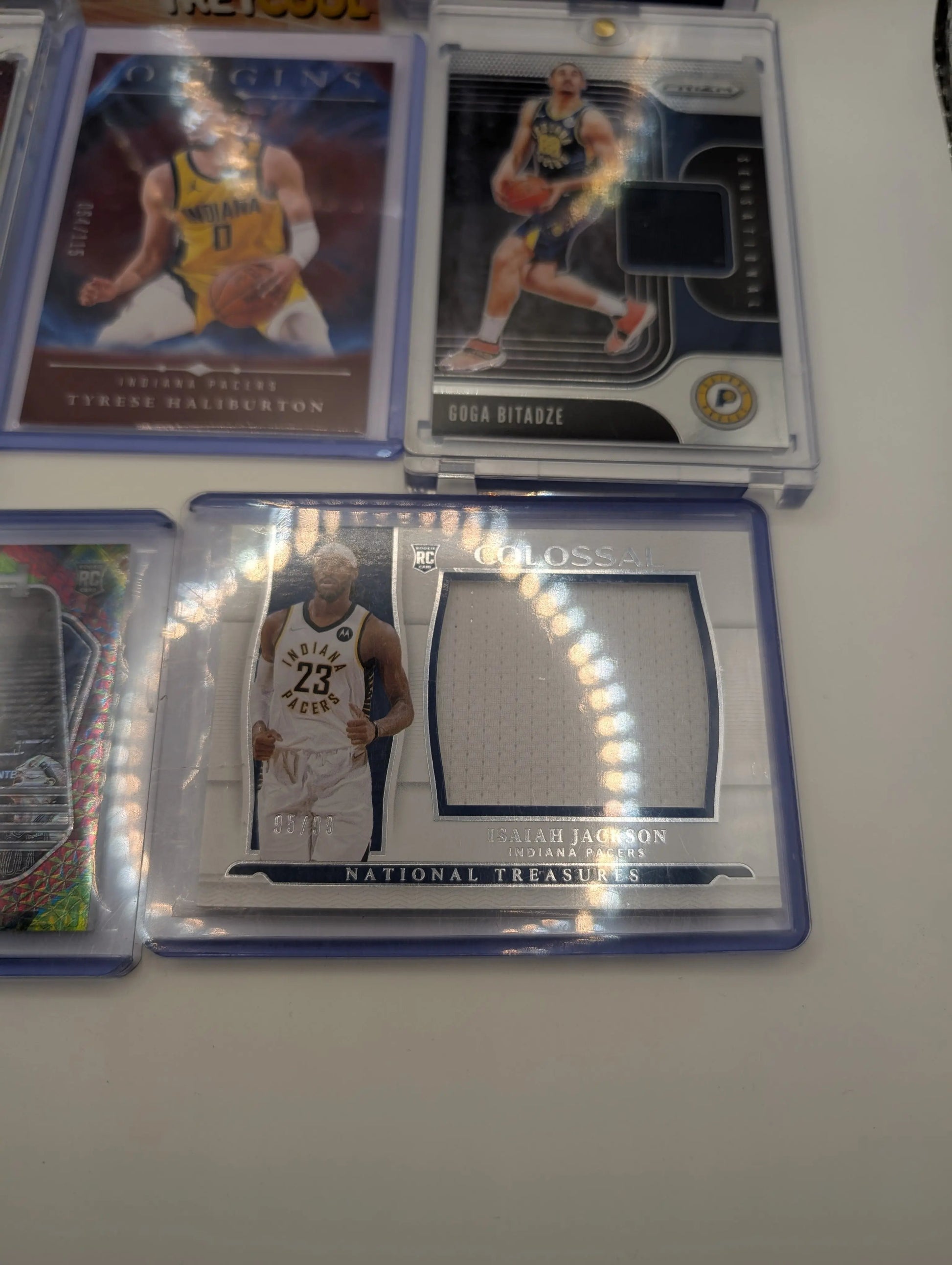 Indiana Pacers NBA Basketball Card Lot, Rookies, Patch, Auto, Tyrese Haliburton FRENLY BRICKS - Open 7 Days