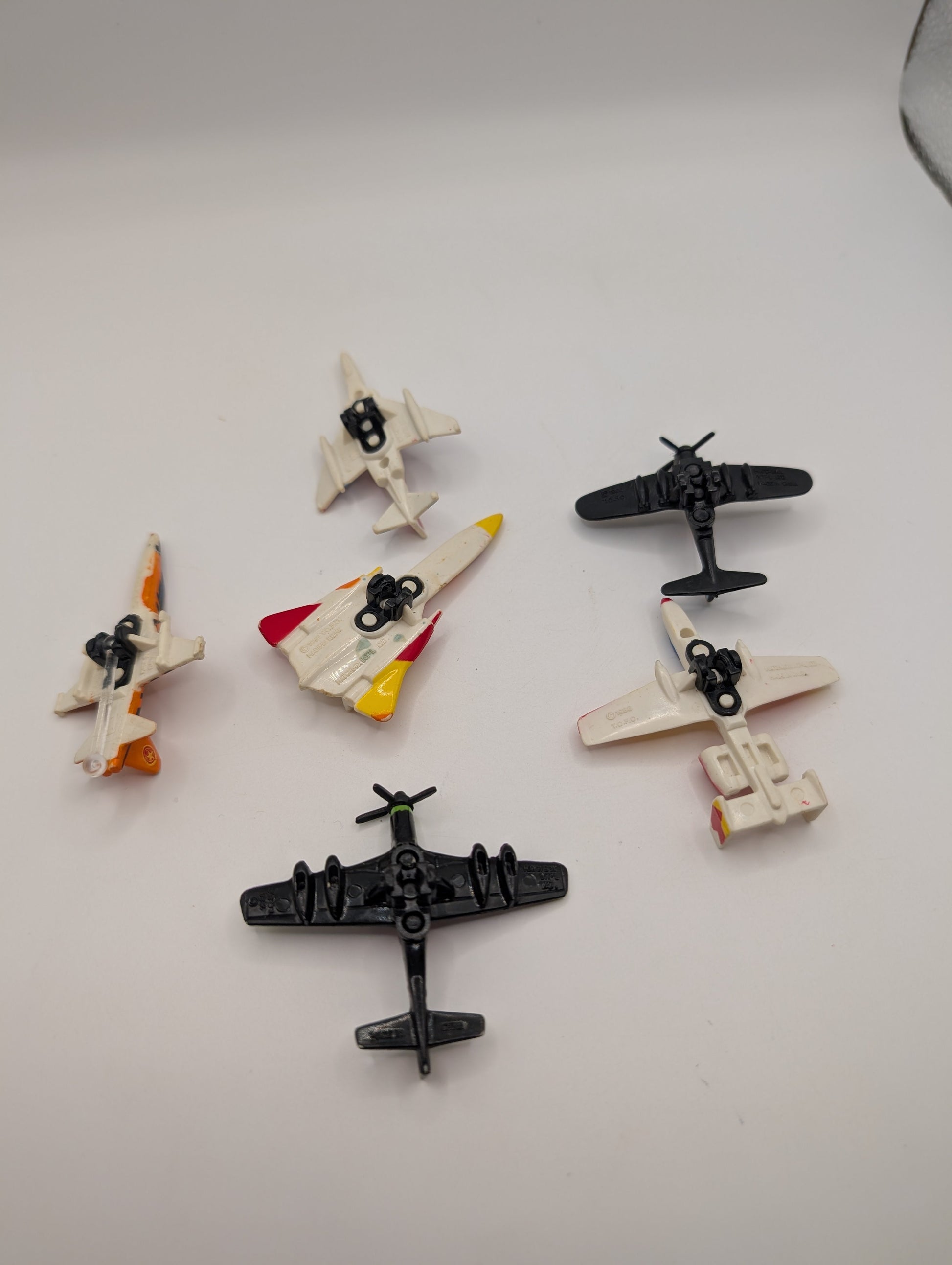 Vintage 1988 Matchbox Ring Raiders Skull Squadron Micro Machine Toy Airplanes LOT FRENLY BRICKS - Open 7 Days