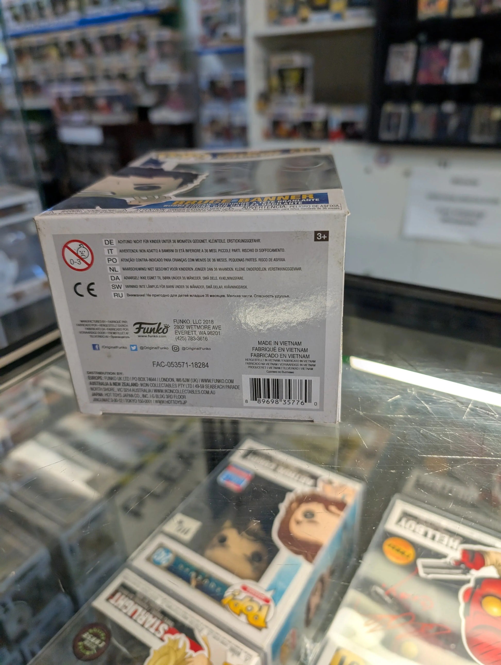 FUNKO Pop Vinyl Bruce Banner Marvel #419 FRENLY BRICKS - Open 7 Days