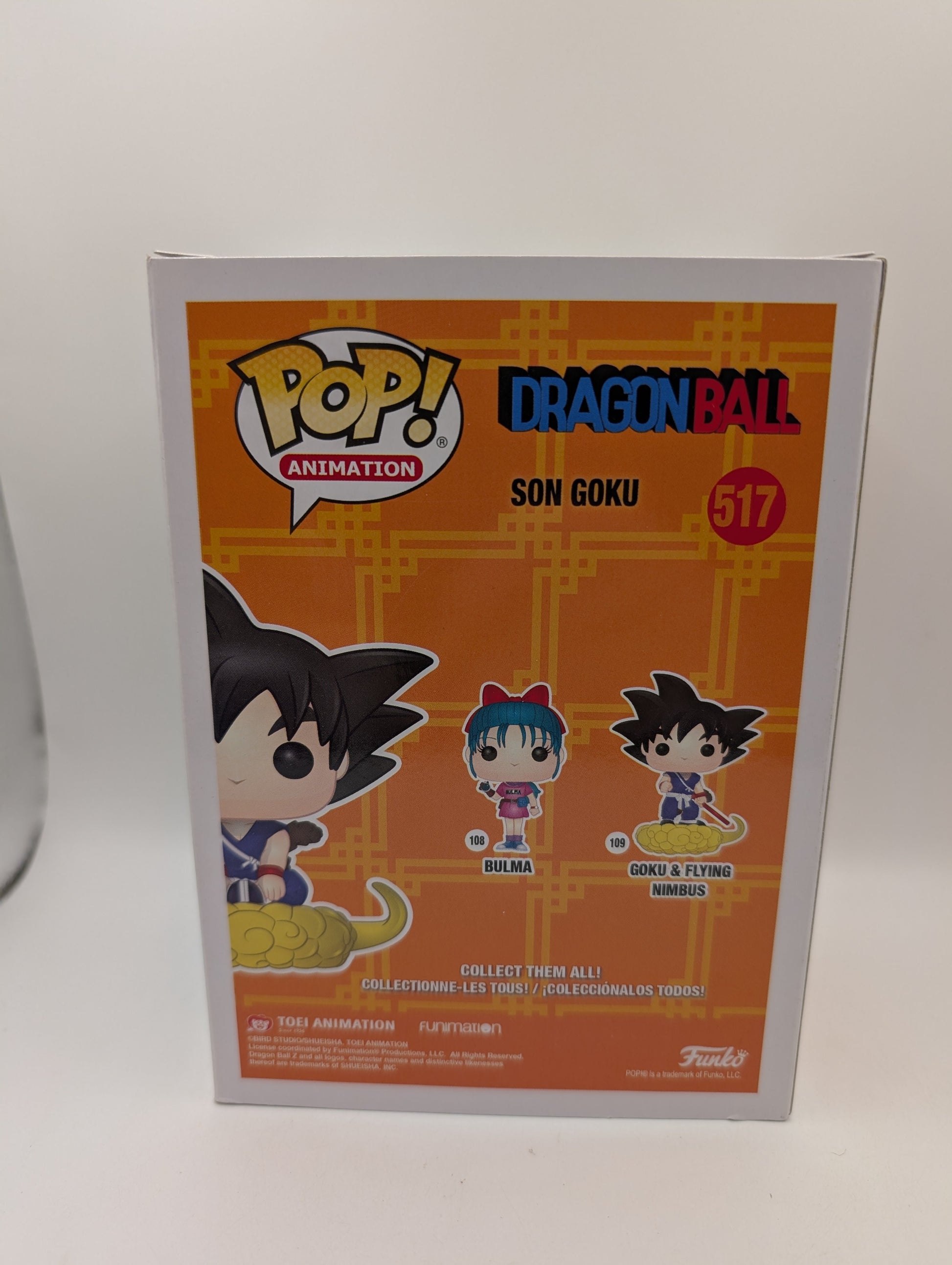 Son Goku #517 - Dragon Ball - Funko Pop! Animation FRENLY BRICKS - Open 7 Days