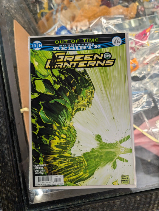 Green Lanterns #30 DC Rebirth 2017 Walker Variant FRENLY BRICKS - Open 7 Days