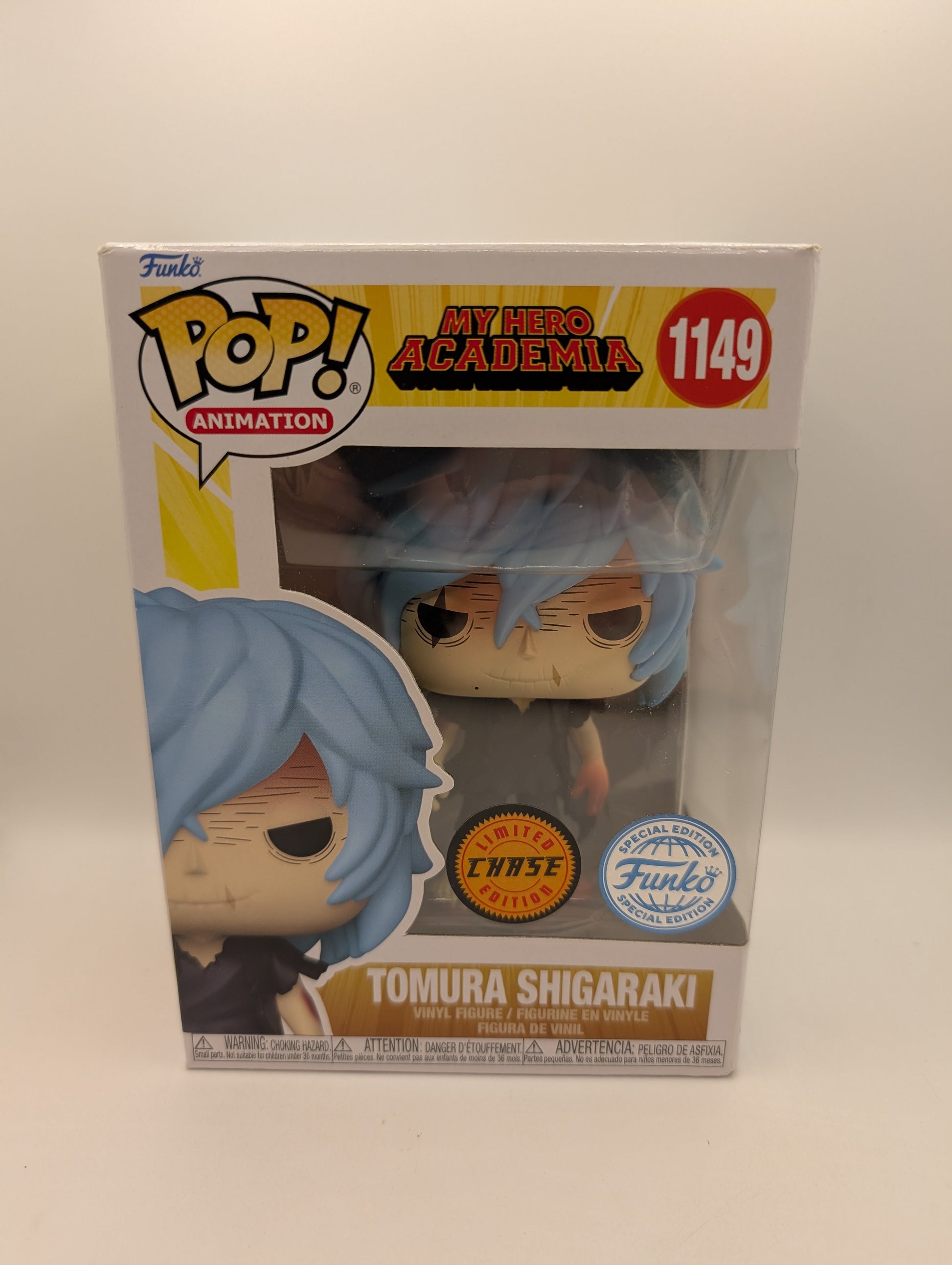 Funko POP! Animation My Hero Academia - Tomura Shigaraki #1149 - Chase Special FRENLY BRICKS - Open 7 Days