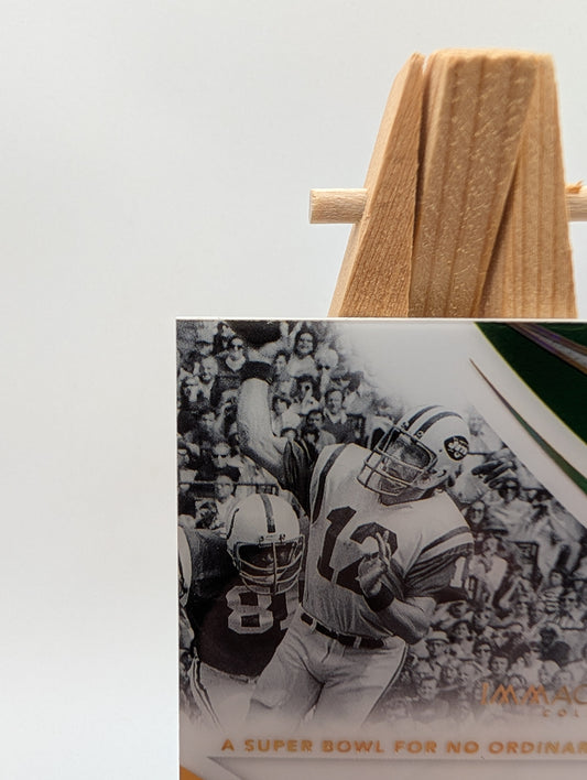 2023 Immaculate Joe Namath “Broadway Joe” Moments Auto #MA-JN - /10 FRENLY BRICKS - Open 7 Days